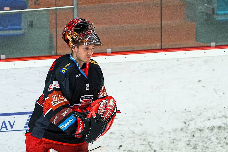 Hokejová extraliga: Mountfield HK - HC Kometa Brno.