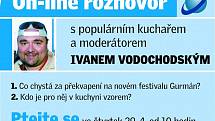 On-line rozhovor s populárním kuchařem a moderátorem Ivanem Vodochodským.