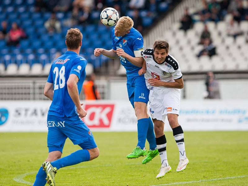 Fotbalová Synot liga: FC Hradec Králové - FC Baník Ostrava.