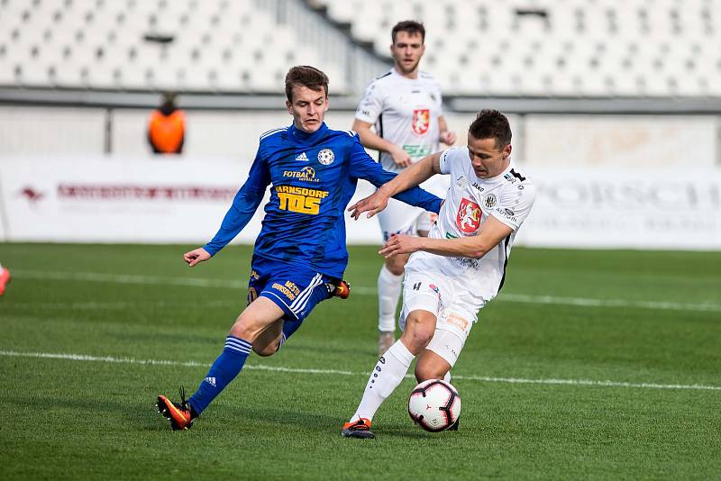 Fotbalová FORTUNA:NÁRODNÍ LIGA: FC Hradec Králové - FK Varnsdorf.