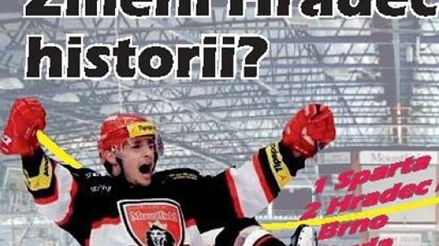 Hradec Králové hostí druhé východočeské derby hokejové extraligy.