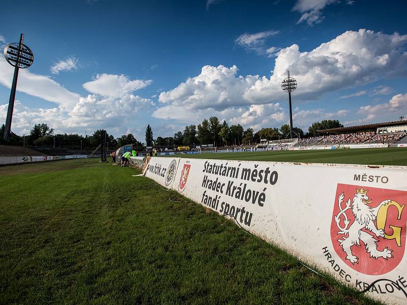 Fotbalová FORTUNA:NÁRODNÍ LIGA: FC Hradec Králové - 1. SC Znojmo.