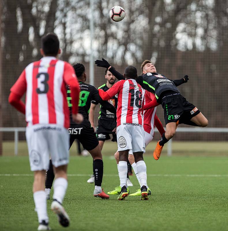 Zimní příprava fotbalistů: FC Hradec Králové - FK Viktoria Žižkov.