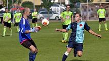 Krajský přebor ve fotbale: FC Slavia Hradec Králové - SK Dobruška.