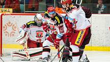 Hokejová extraliga: Mountfield HK - HC Sparta Praha.