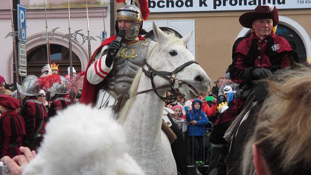Martin na bílém koni tradičně navštívil krajské město