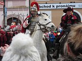 Martin na bílém koni tradičně navštívil krajské město