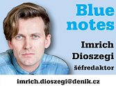 Šéfredaktor Imrich Dioszegi a jeho Blue notes.
