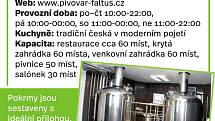 Pivovar a restaurace FALTUS, Česká Třebová
