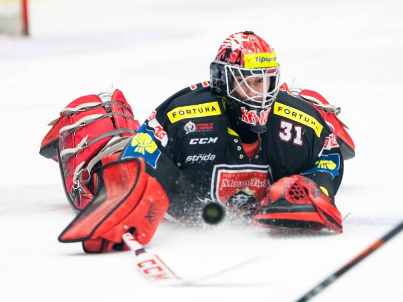 Hokejová extraliga - play off České pojišťovny - 4. zápas čtvrtfinále: Mountfield HK - HC Sparta Praha.