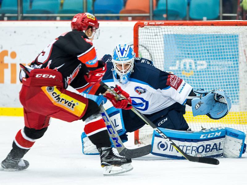 Hokejová extraliga: Mountfield HK - HC Škoda Plzeň.