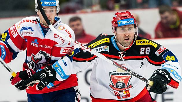 Hokejová extraliga: Mountfield HK - HC Dynamo Pardubice.