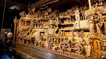Proboštův betlém v Třebechovickém muzeu betlémů - dřevěný unikát po kompletní rekonstrukci.