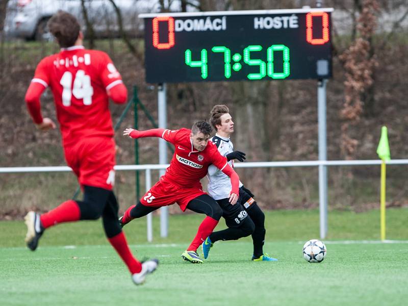 Fotbalová příprava: FC Hradec Králové - FC Zbrojovka Brno.