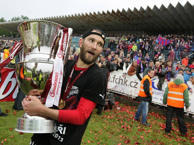 Fotbalová I. Gambrinus liga: FC Hradec Králové - FC Viktoria Plzeň.