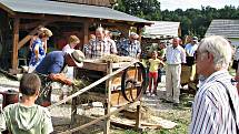 Podorlický skanzen Krňovice nedaleko Třebechovic pod Orebem začal vznikat v roce 2002. Dnes je v areálu k vidění jedenáct historických budov.