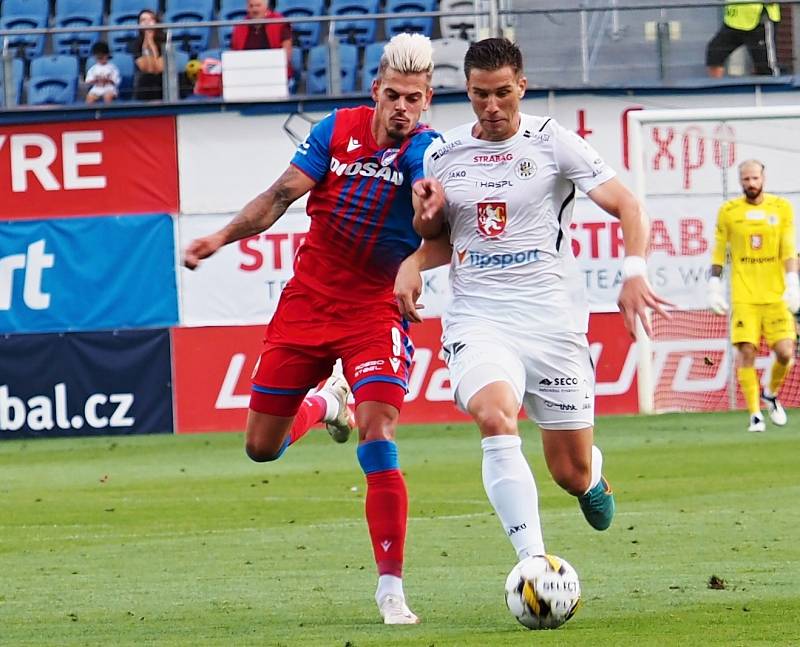 FC Hradec Králové - FC Viktoria Plzeň 1:2.