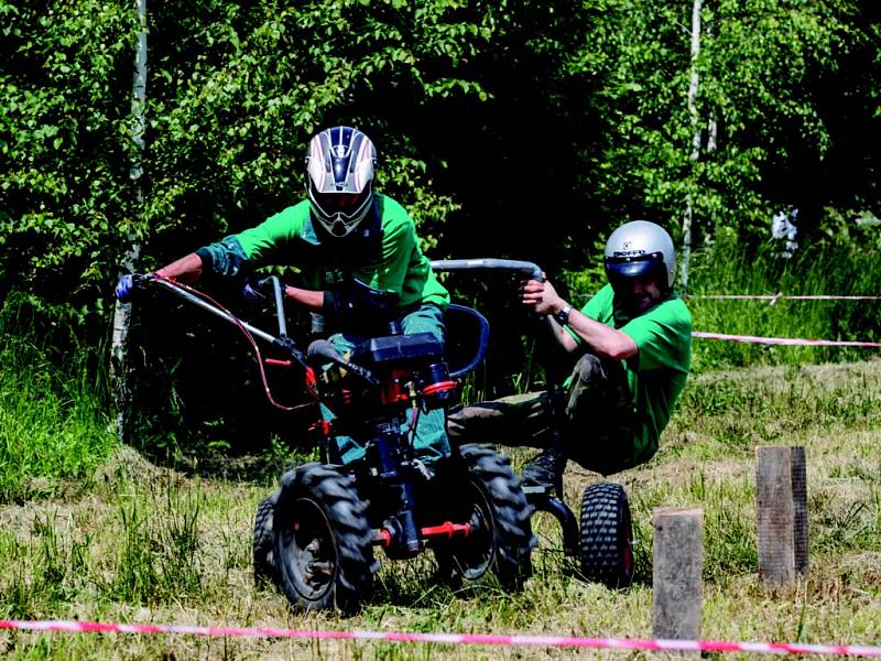 Terra Cup - závody zahradní techniky ve Výravě.