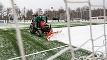 Zimní příprava fotbalistů FC Hradec Králové.