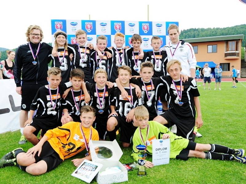 Fotbalisté FC Hradec Králové U13 vyhráli v Ústí nad Orlicí Ondrášovka Cup.