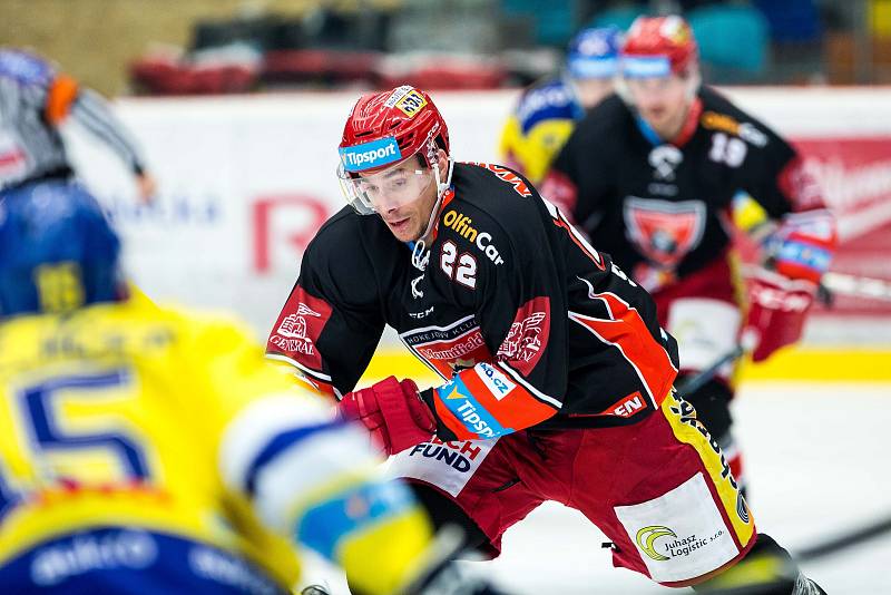 Hokejová extraliga: Mountfield HK - Aukro Berani Zlín.