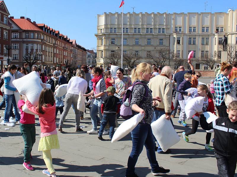 Polštářová bitva.