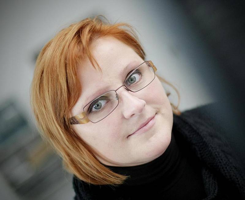 Veronika Kuříková z Katedry kulturních a náboženských studií na hradecké univerzitě během on-line rozhovoru Hradeckého deníku.