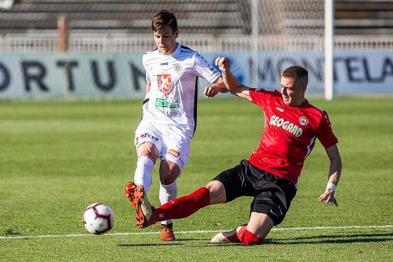 Fotbalová FORTUNA:NÁRODNÍ LIGA: FC Hradec Králové - MFK Chrudim.