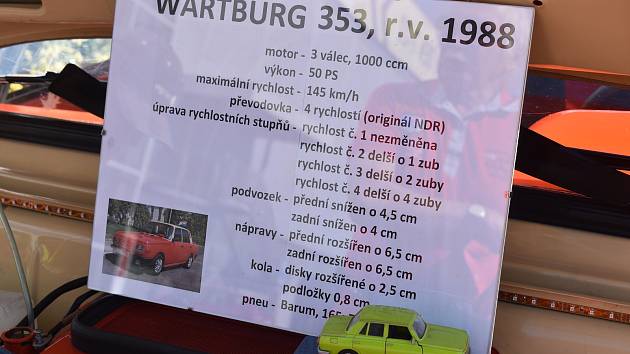 Tři desítky „chlouby“ východoněmeckého automobilového průmyslu si dalo sraz v Hradci Králové.