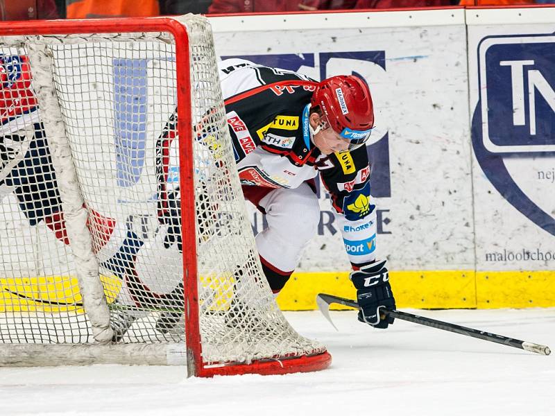 Hokejová extraliga: Mountfield HK - HC Dynamo Pardubice.