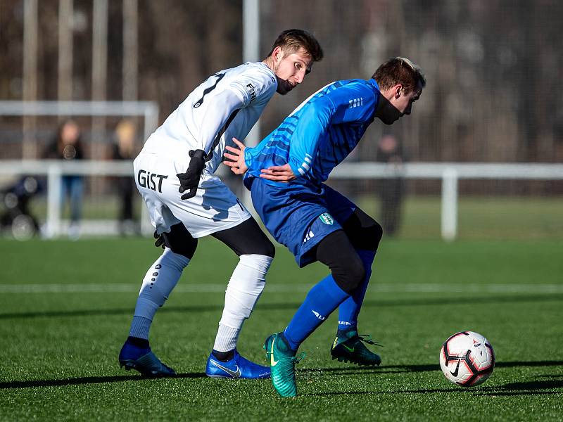 Zimní příprava fotbalistů: FC Hradec Králové - Loko Vltavín.