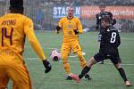 Zimní fotbalová Tipsport liga: FK Dukla Praha - FC Hradec Králové.