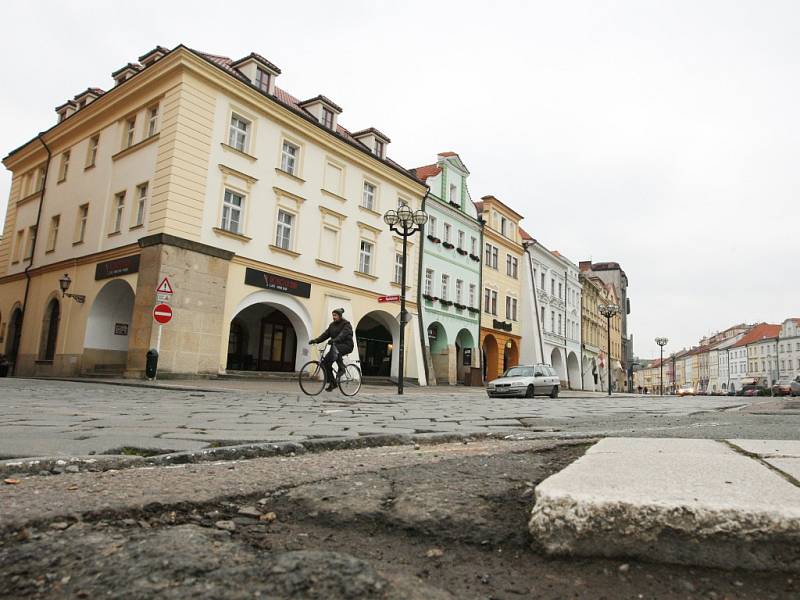 Hradecké Velké náměstí.