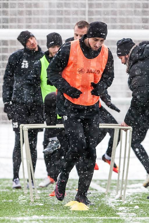 Zimní příprava fotbalistů FC Hradec Králové.