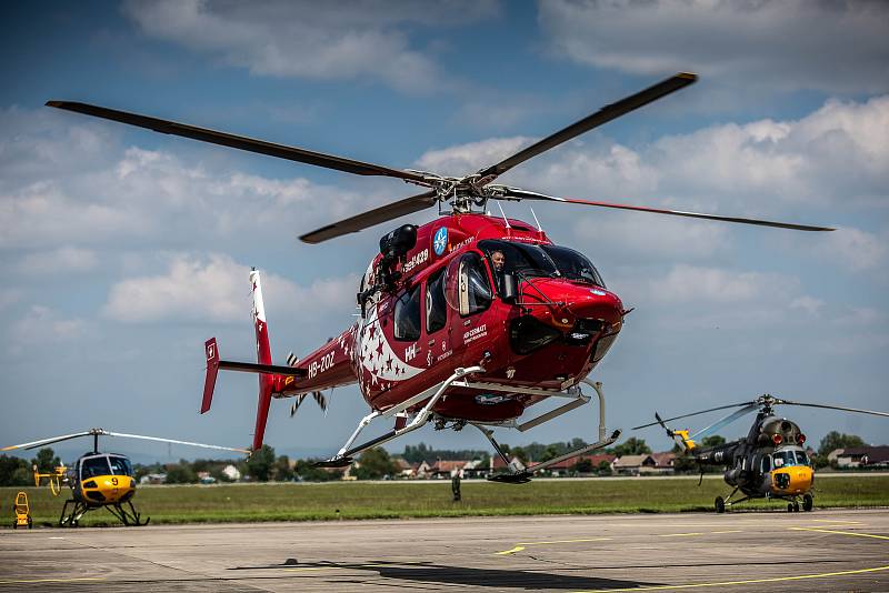 Helicopter Show v Hradci Králové.