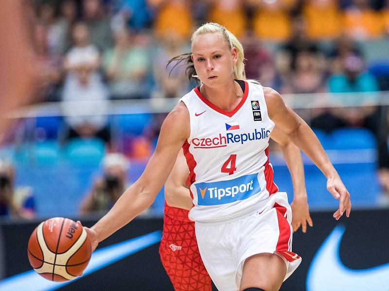 Fotogalerie: Basketbal žen: ČR - Maďarsko - Hradecký deník