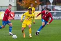 Hradec se v pátek dopoledne utkal s českou reprezentací do 21 let.