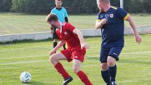 OKRESNÍ PŘEBOR Nechanice (v modrém) – Dohalice 3:1.