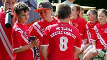 Mladí pozemkáři hradecké Slavie na 16th "Boris Farkas Memorial Zagreb".