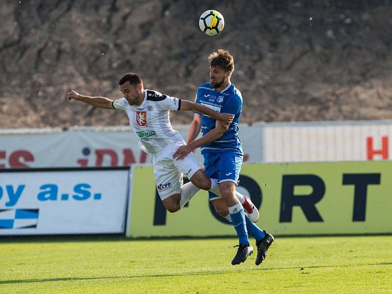 Fotbalová Fortuna národní liga: FC Hradec Králové - FK Ústí nad Labem.