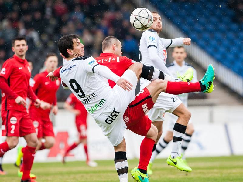 Fotbalová ePojisteni.cz liga: FC Hradec Králové - FC Zbrojovka Brno.