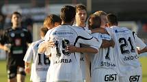 Fotbalová I. Gambrinus liga: FC Hradec Králové - FC Slovan Liberec.