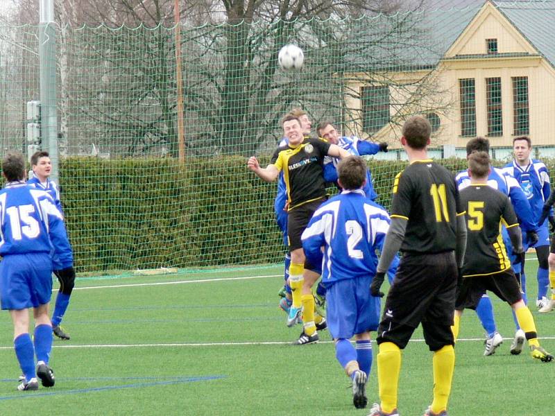 Krajská fotbalová I. A třída: FC České Meziříčí - FK Černilov.