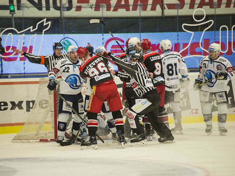 Hokejová extraliga: HC Škoda Plzeň - Mountfield HK.