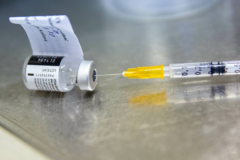 Očkovaní na Covid-19 ve Fakultní nemocnici v Hradci Králové