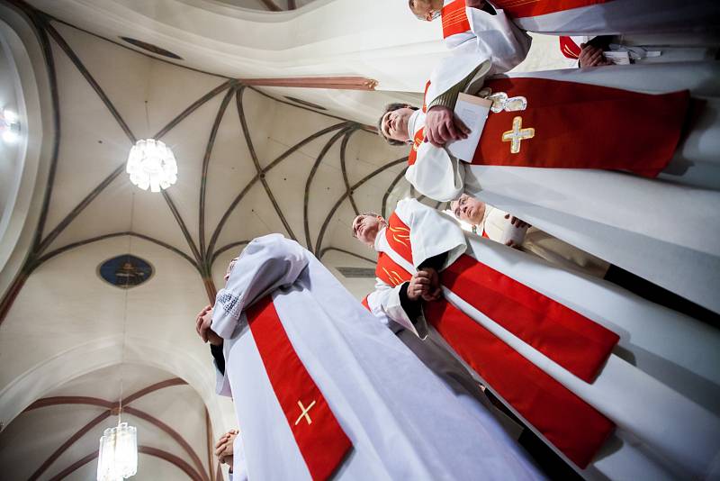 Oslavy 350 let biskupství v Hradci Králové.