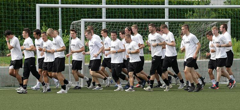 Příprava fotbalistů FC Hradec Králové na novou sezonu.