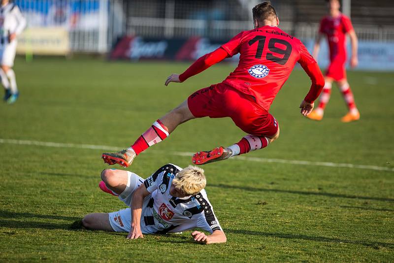 Fotbalová FORTUNA:NÁRODNÍ LIGA: FC Hradec Králové - SK Líšeň.