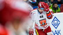 Hokejová extraliga: Mountfield HK - HC Energie Karlovy Vary.