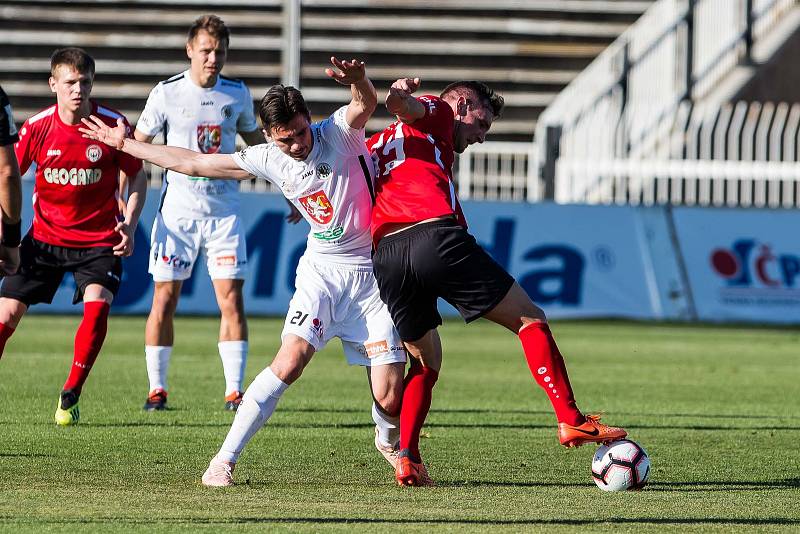 Fotbalová FORTUNA:NÁRODNÍ LIGA: FC Hradec Králové - MFK Chrudim.